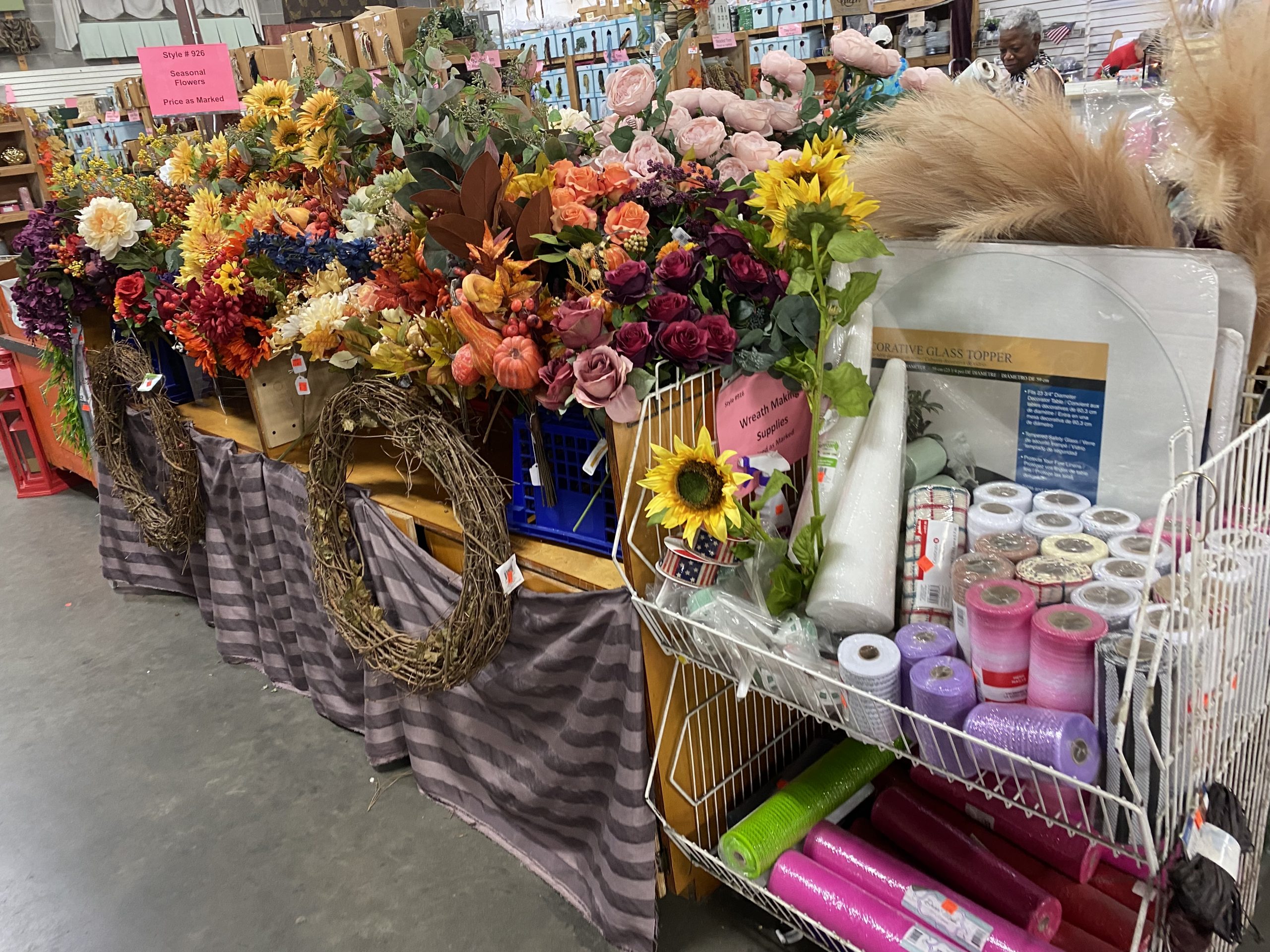 All About Fabrics' warehouse sales offer wholesale pricing