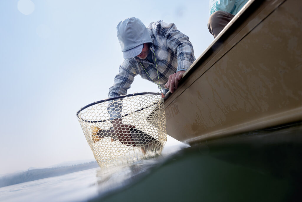 The Land of the Giants Jet Boat Living Water Fly Fishing