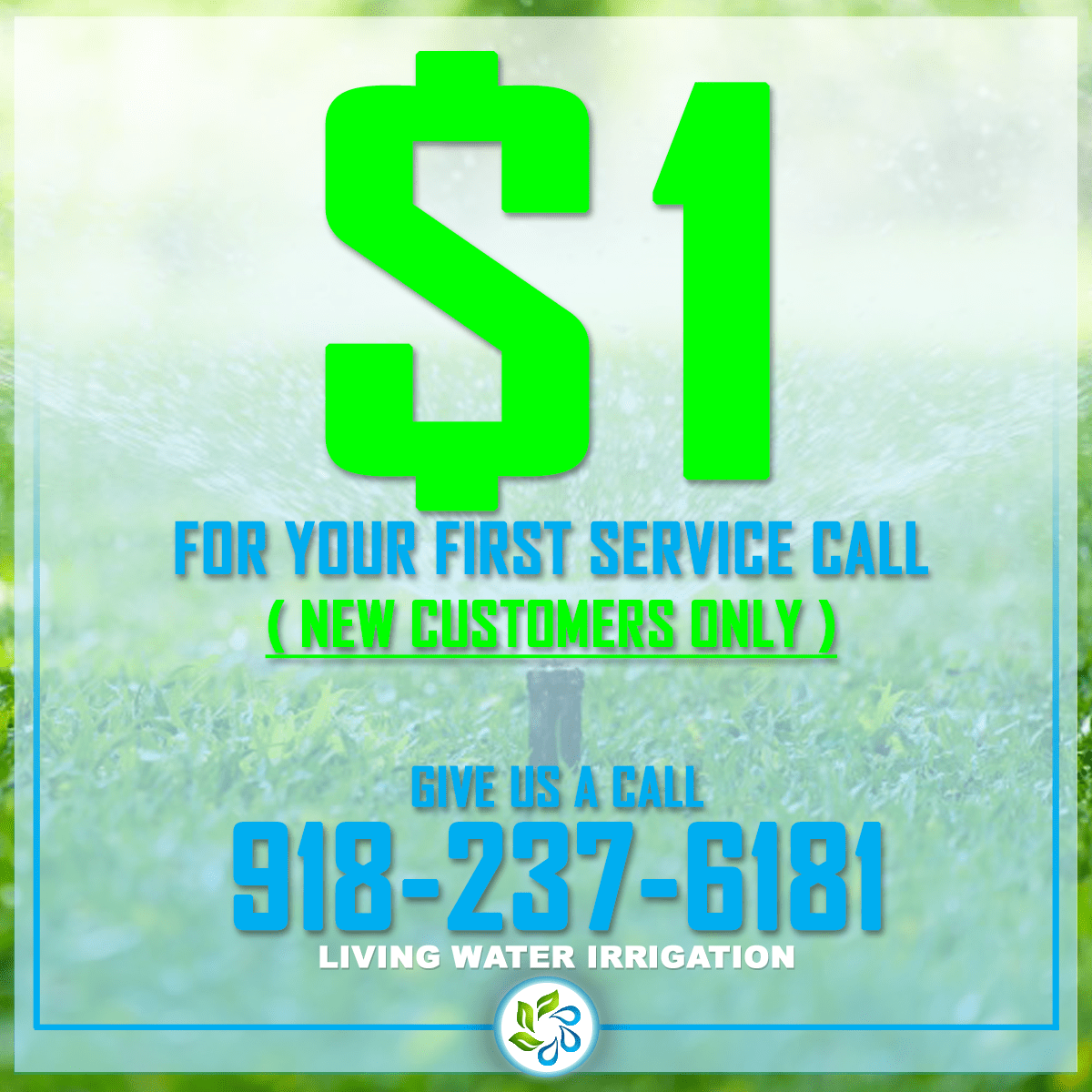 Sprinkler Repair In Edmond Ok The Next Step To Living Water Service