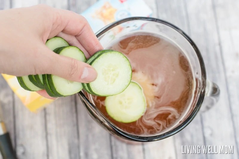 Cucumber Mint Iced Tea