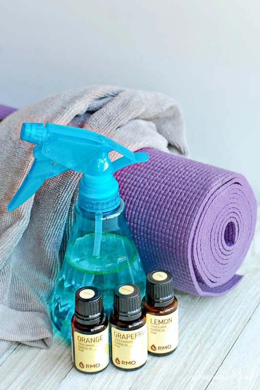 Keep Your Yoga Mat Clean DIY Yoga Mat Cleaner with Essential Oils