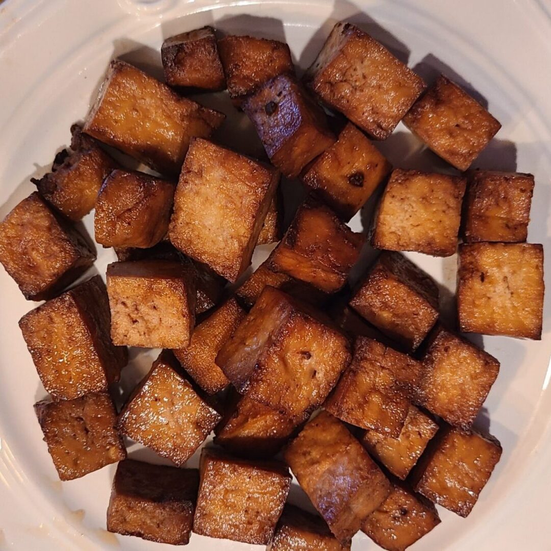 Crispy Air Fried Tofu Living Well With Kathy