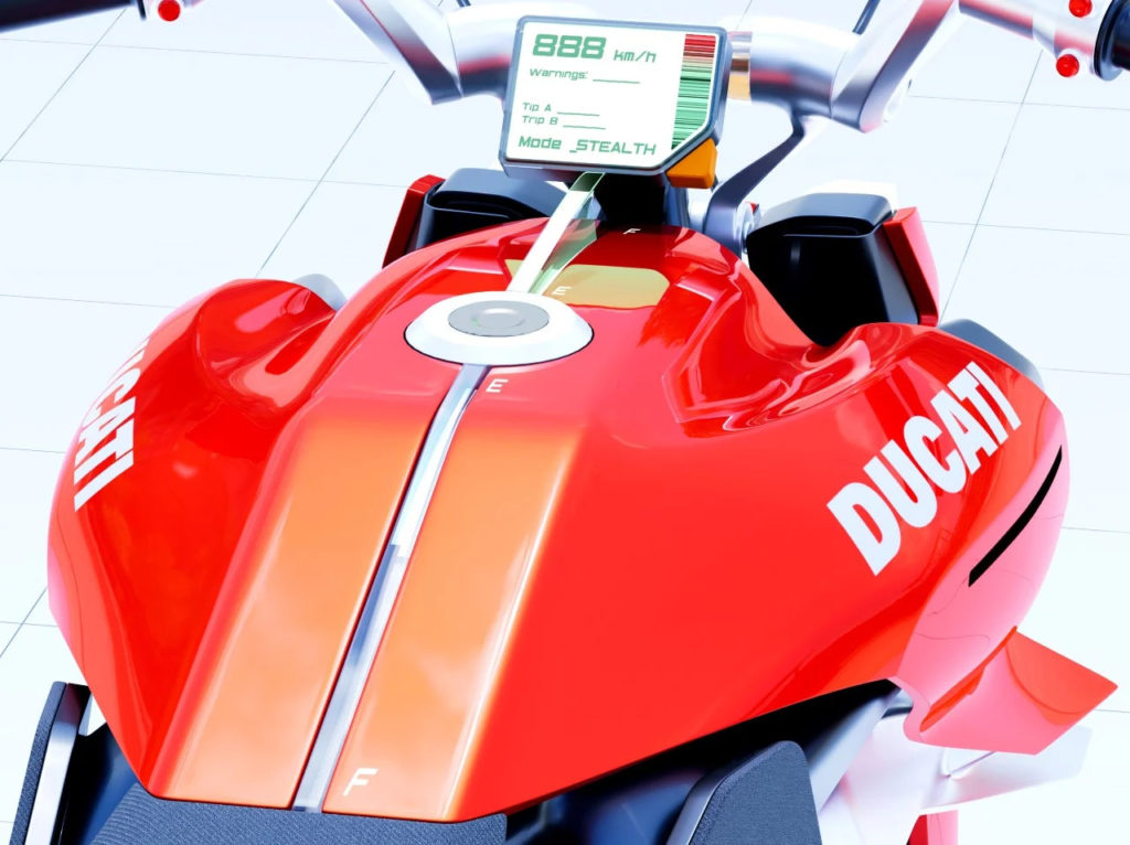 A closer look at Daniel Kemnitz’s concept of the incredible Ducati