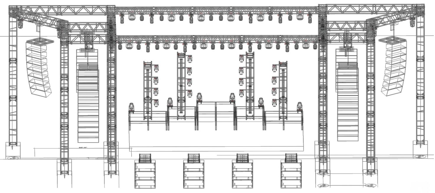 Fontana Event Production Rentals and Installations LIV Technical