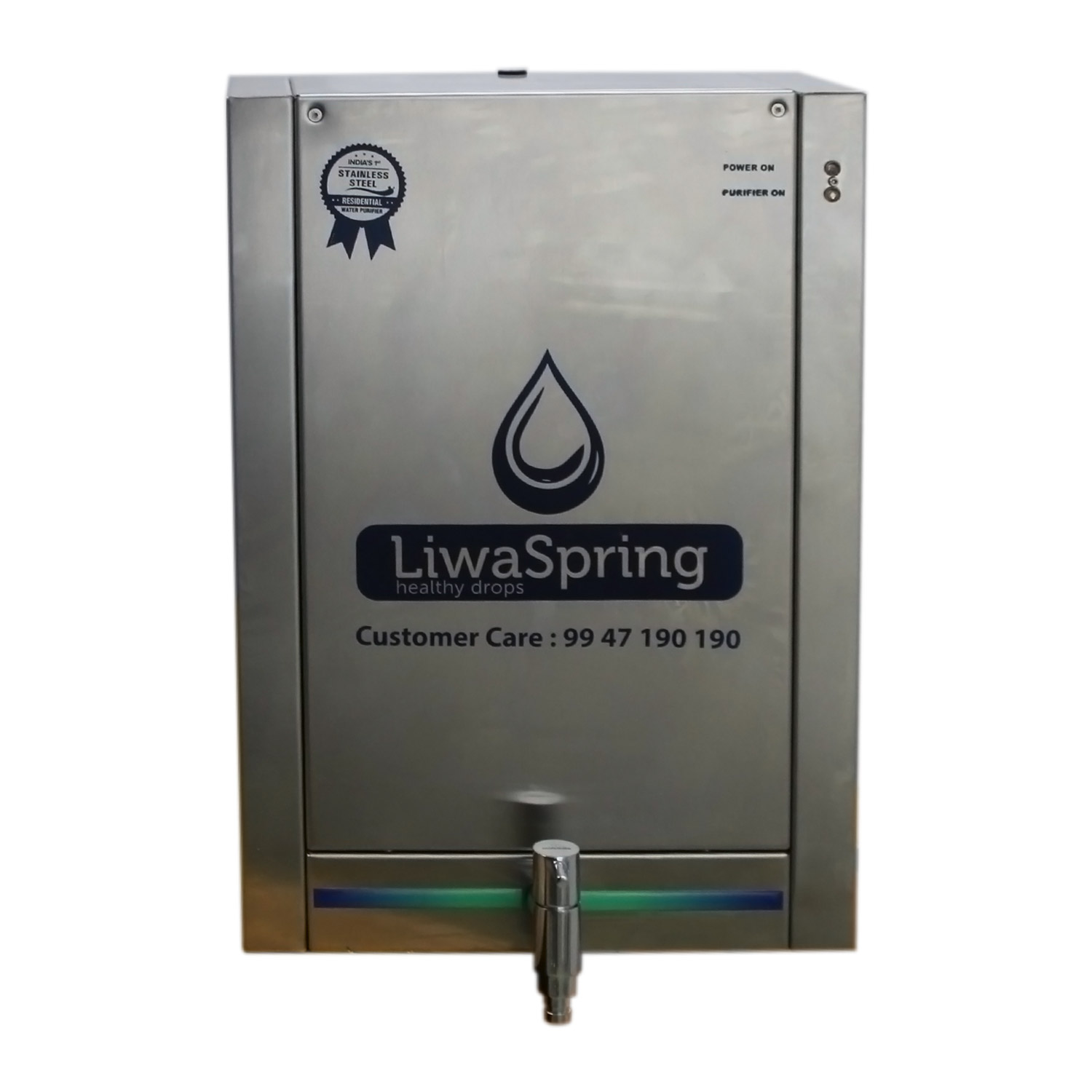 Stainless Steel Water Purifier LiwaSpring