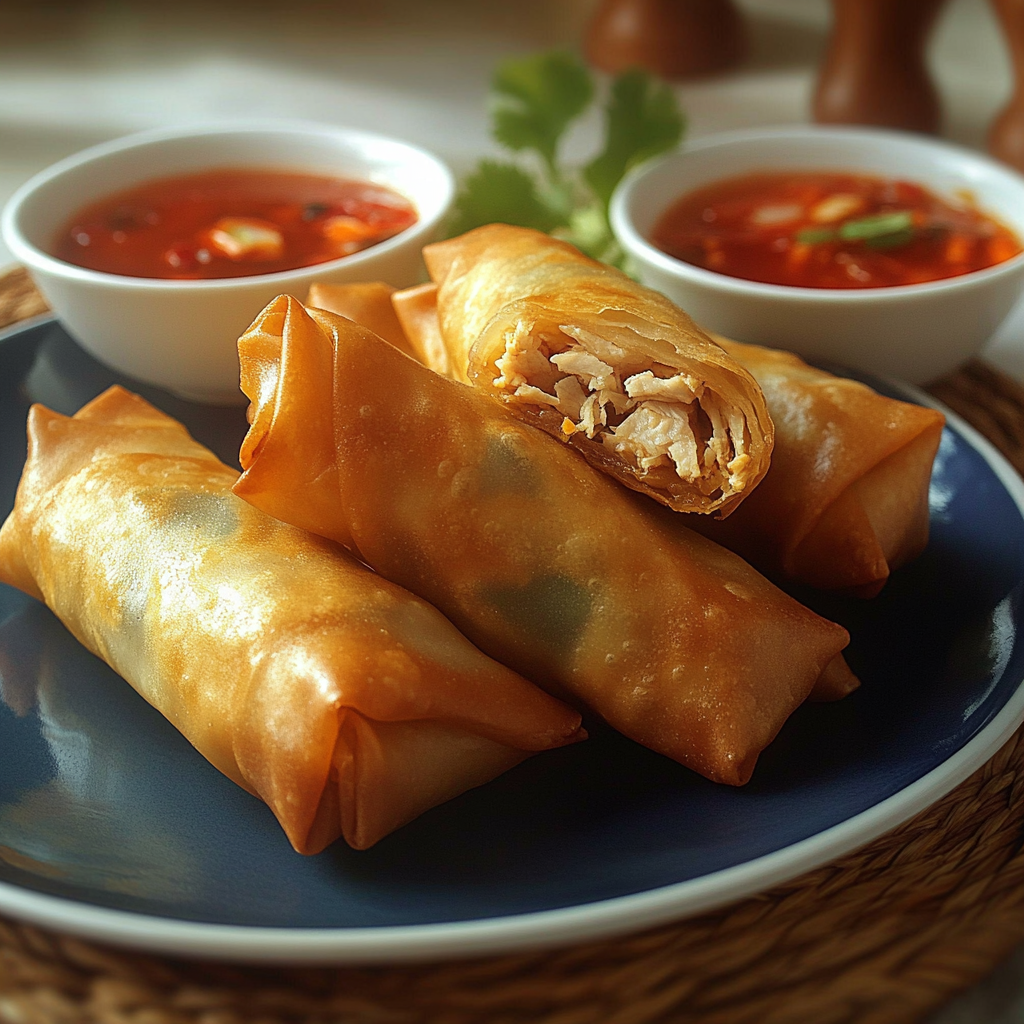 Easy Chicken Spring Rolls Recipe The Best Spring Snack