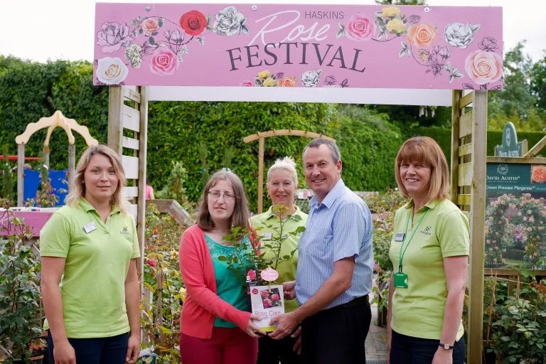 Ferndown resident selected as winner of Haskins Garden Centre’s ‘name