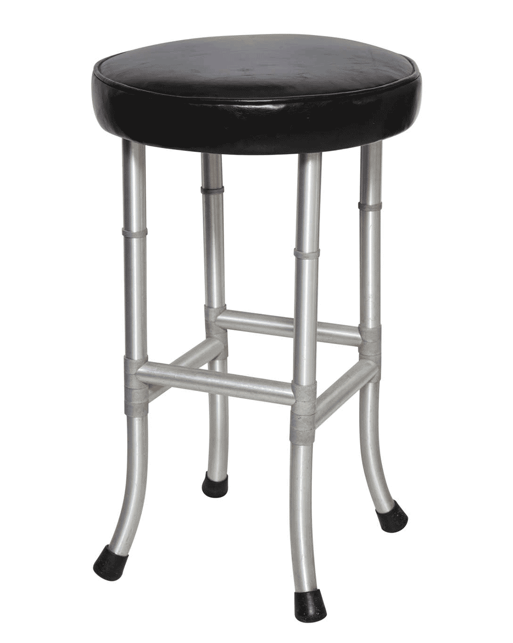 Aluminum Stool by Warren McArthur Liz O'Brien