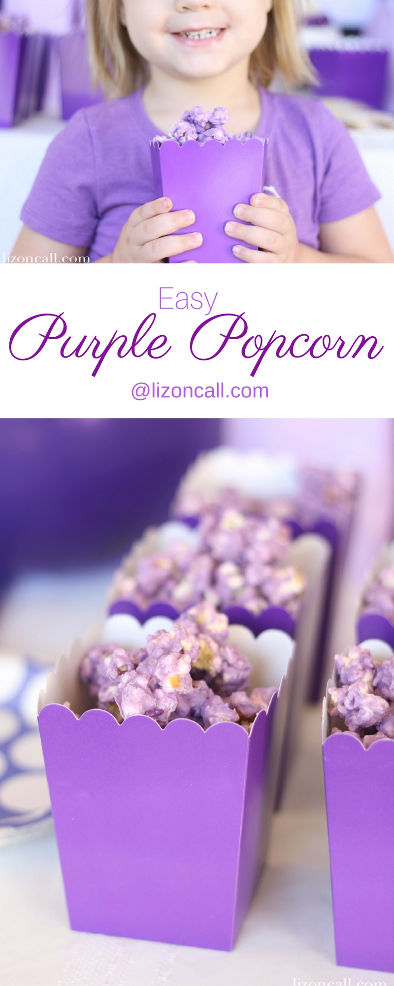 Purple Popcorn Liz on Call