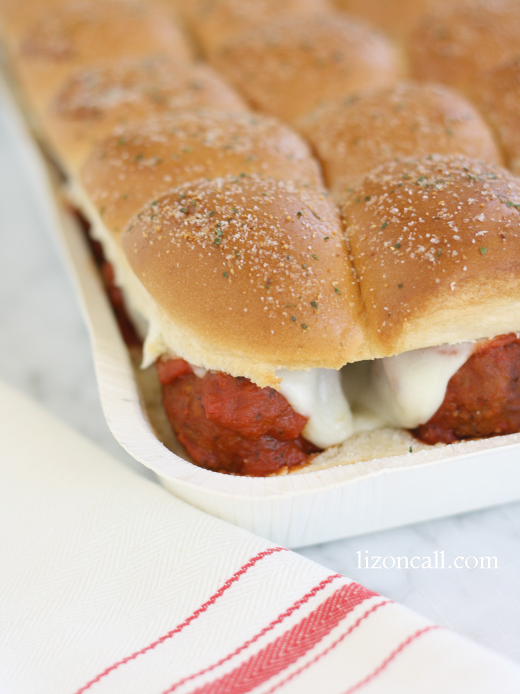 Meatball Sliders Liz on Call