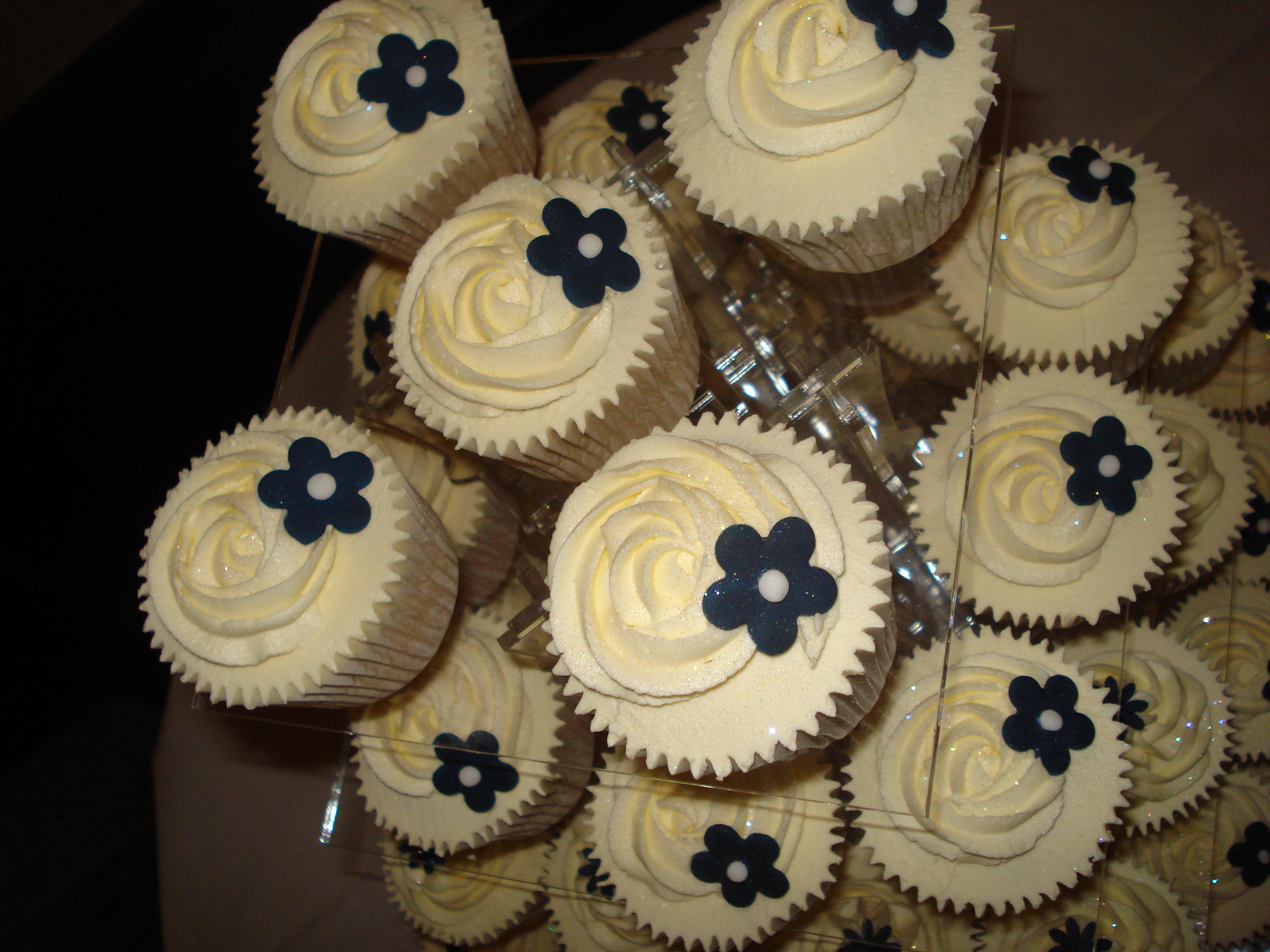 Classic wedding cupcakes Cupcakes by Lizzie's Tea Party, Edinburgh