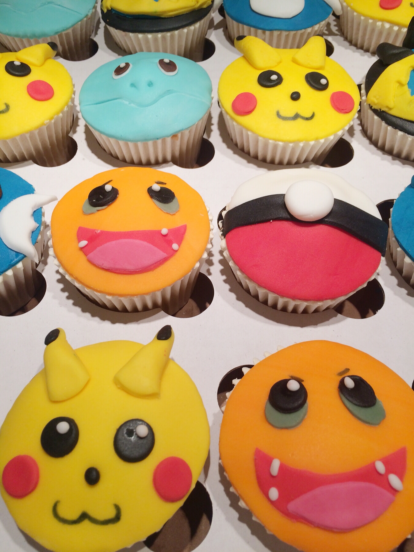 Pokemon Cupcakes CAKES BY LIZZIE, EDINBURGH