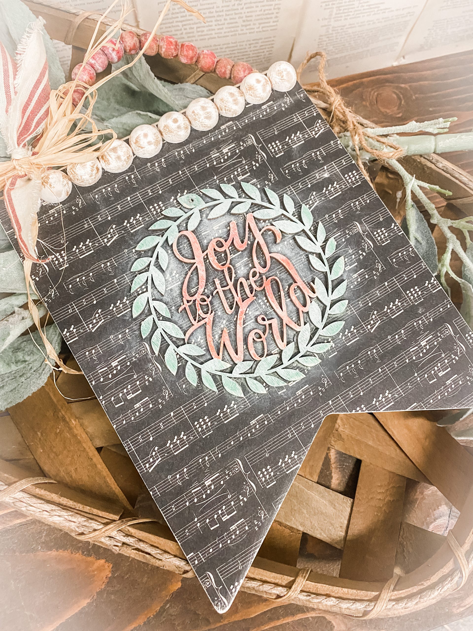 "Joy to the World" Craft kit Lizzy & Erin