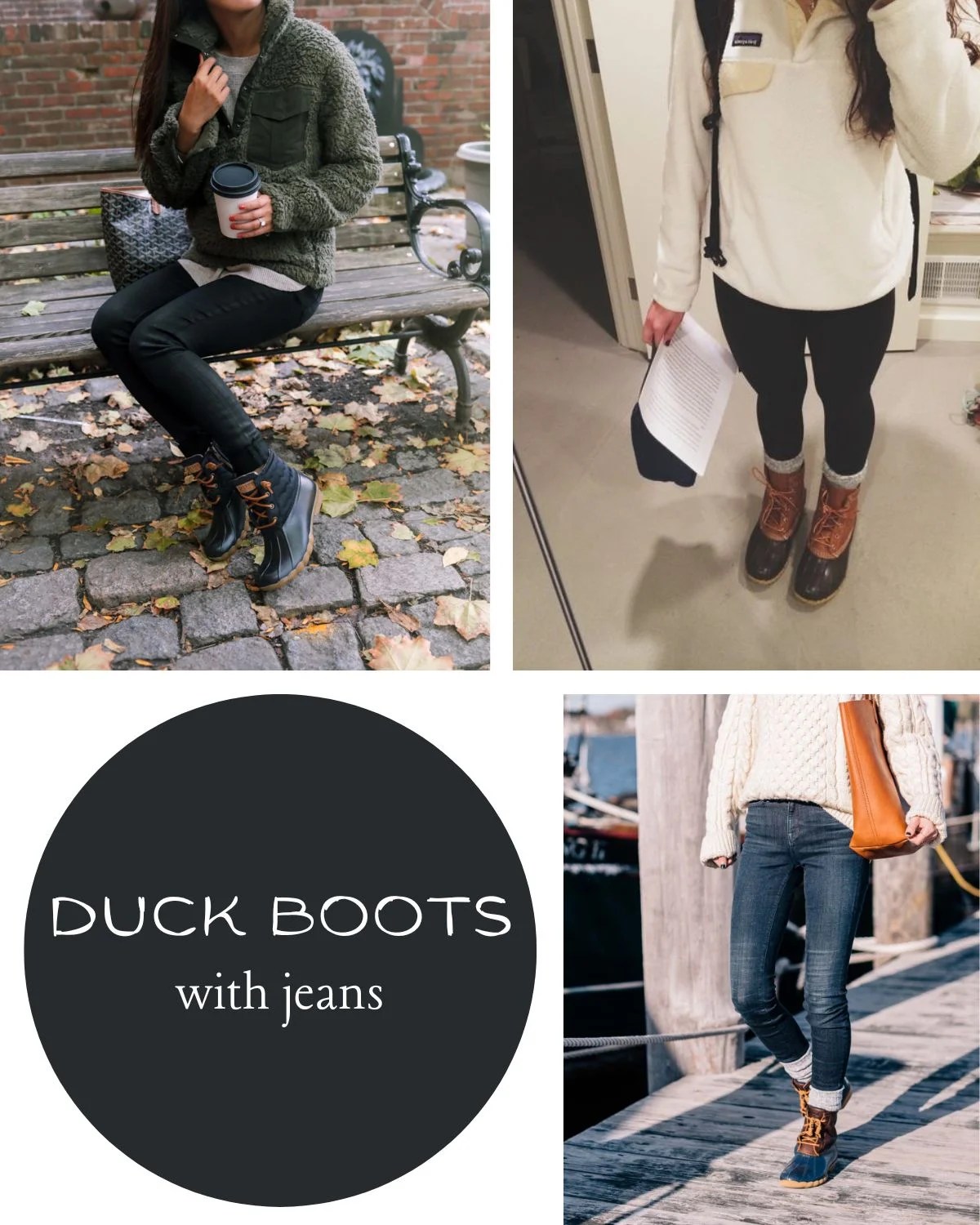 11 Examples Of How To Wear Duck Boots With Skinny Jeans ljanestyle