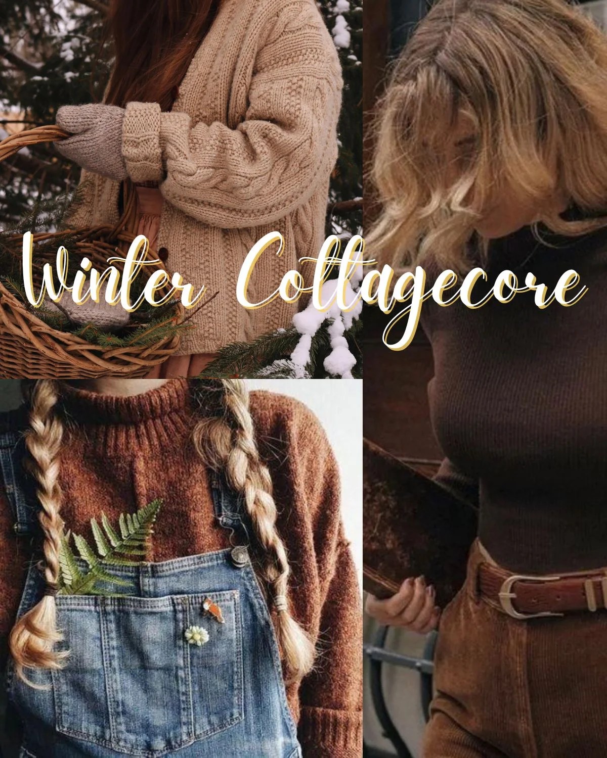 29 Cozy Cottagecore Winter Outfits ljanestyle