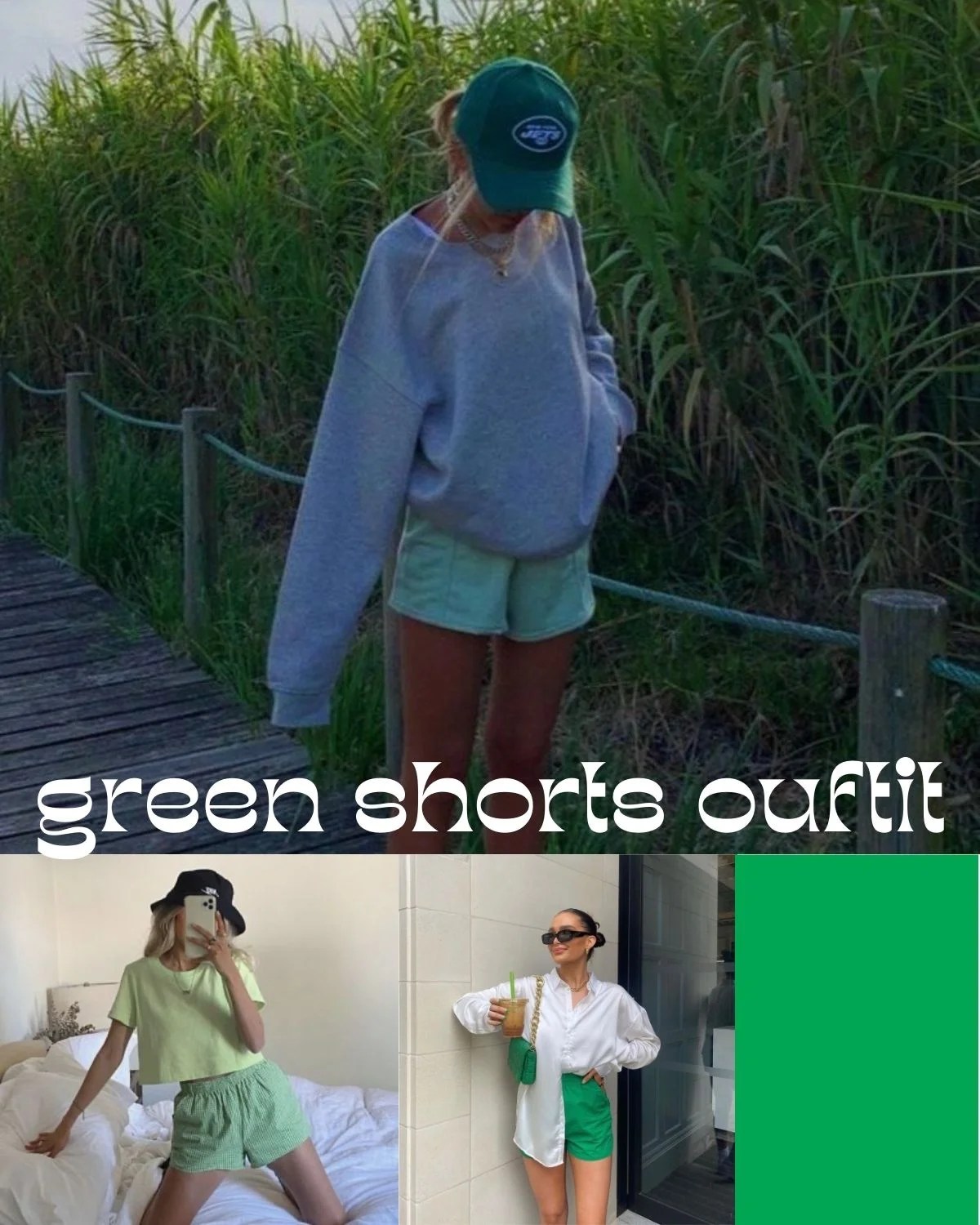 27 Lucky Green Shorts Outfits Fresh Ideas For Pairing ljanestyle