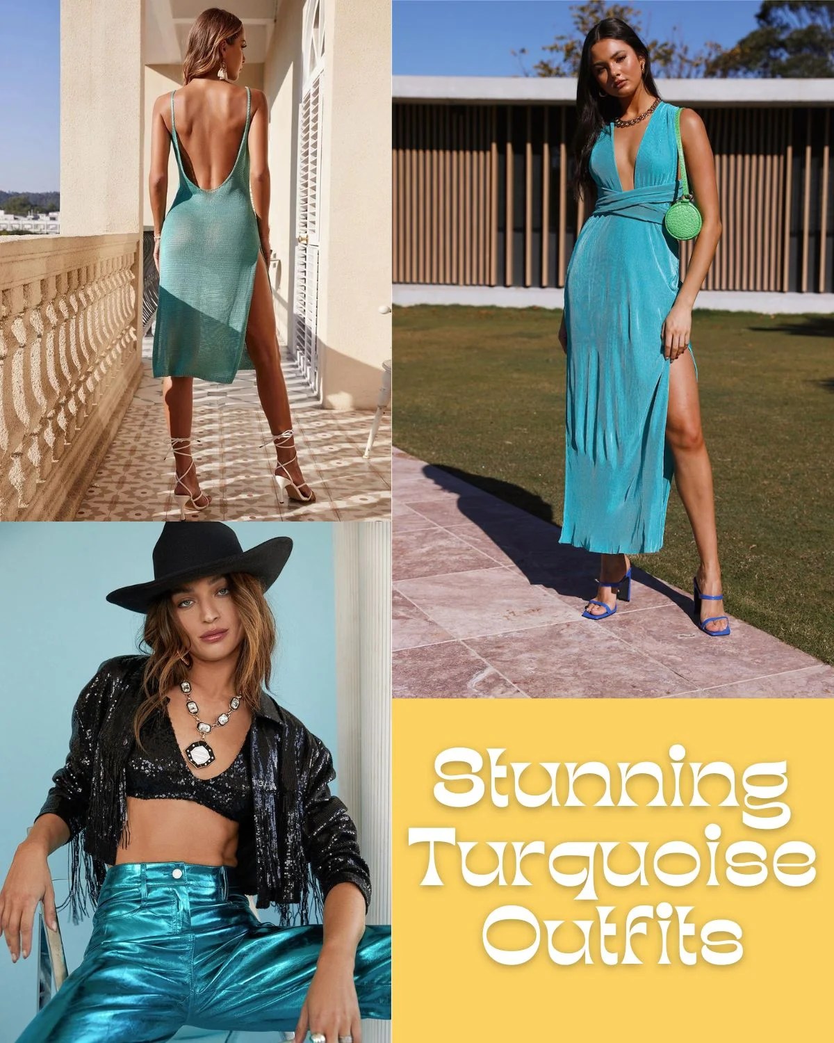 11 Stunning Turquoise Outfits ljanestyle