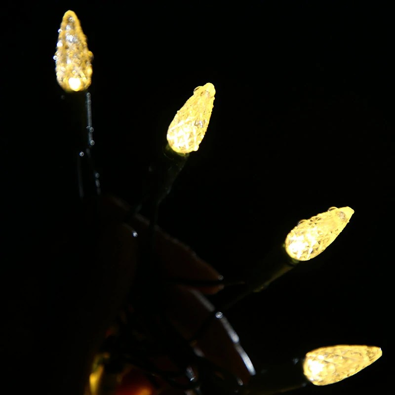 Multicolor C6 LED Christmas Lights GOLDEN VESSEL