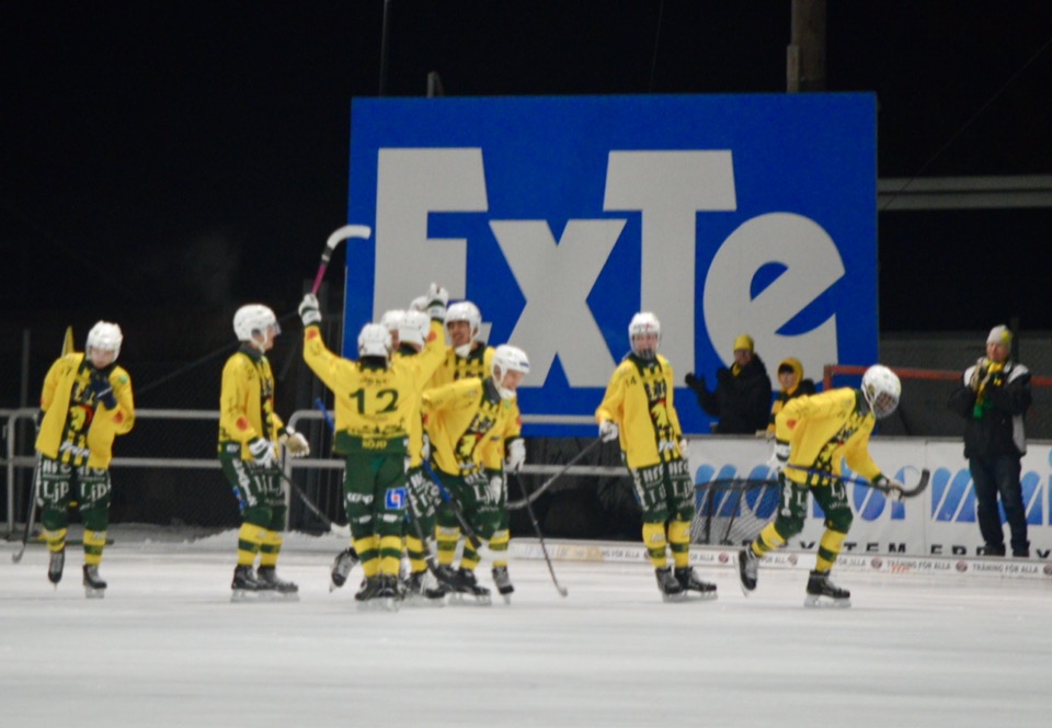 Bandyallsvenskan Ljusdal Skutskär 152 Ljusdals Bandyklubb