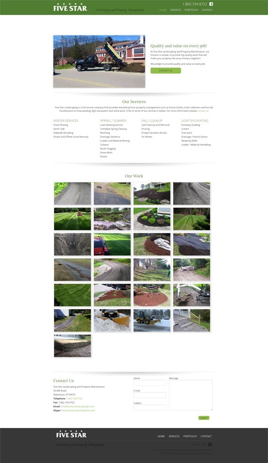 Five Star Landscaping LK Design