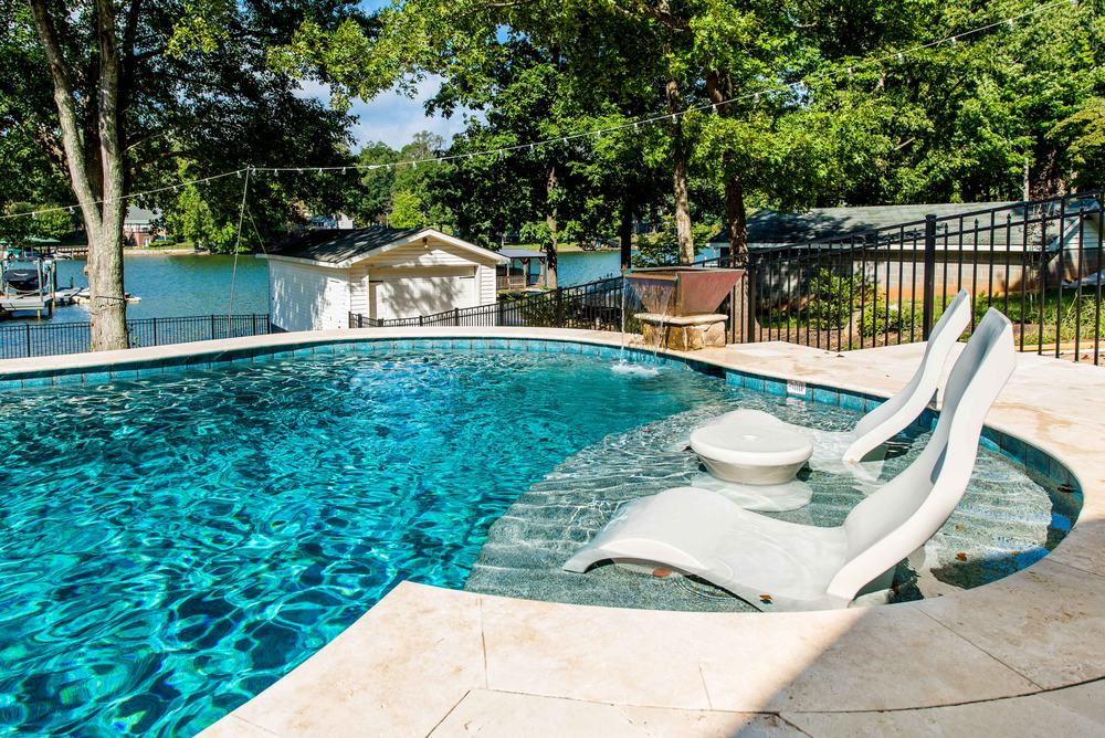 Fecteau Lake Norman Signature Swimming Pools & Patios