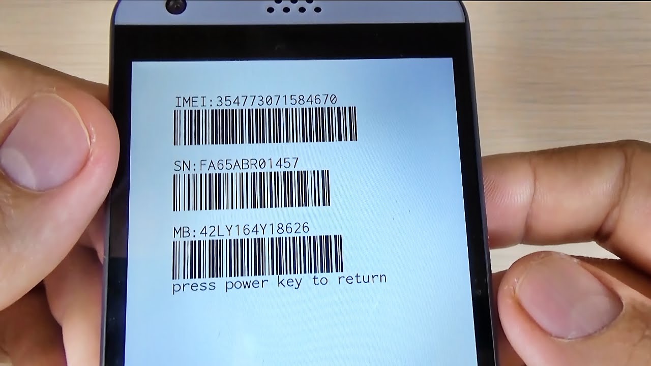 HTC Devices Serial Number explanation LlabTooFer
