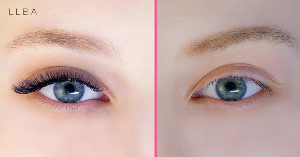 Why are my clients losing more lash extensions on one side? LLBA CA