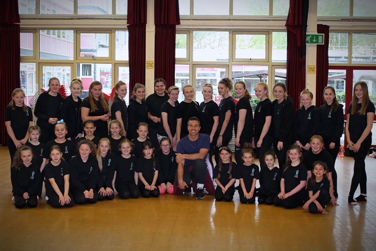 Ashley Wallen with LL Dance Live Love Dance Essex