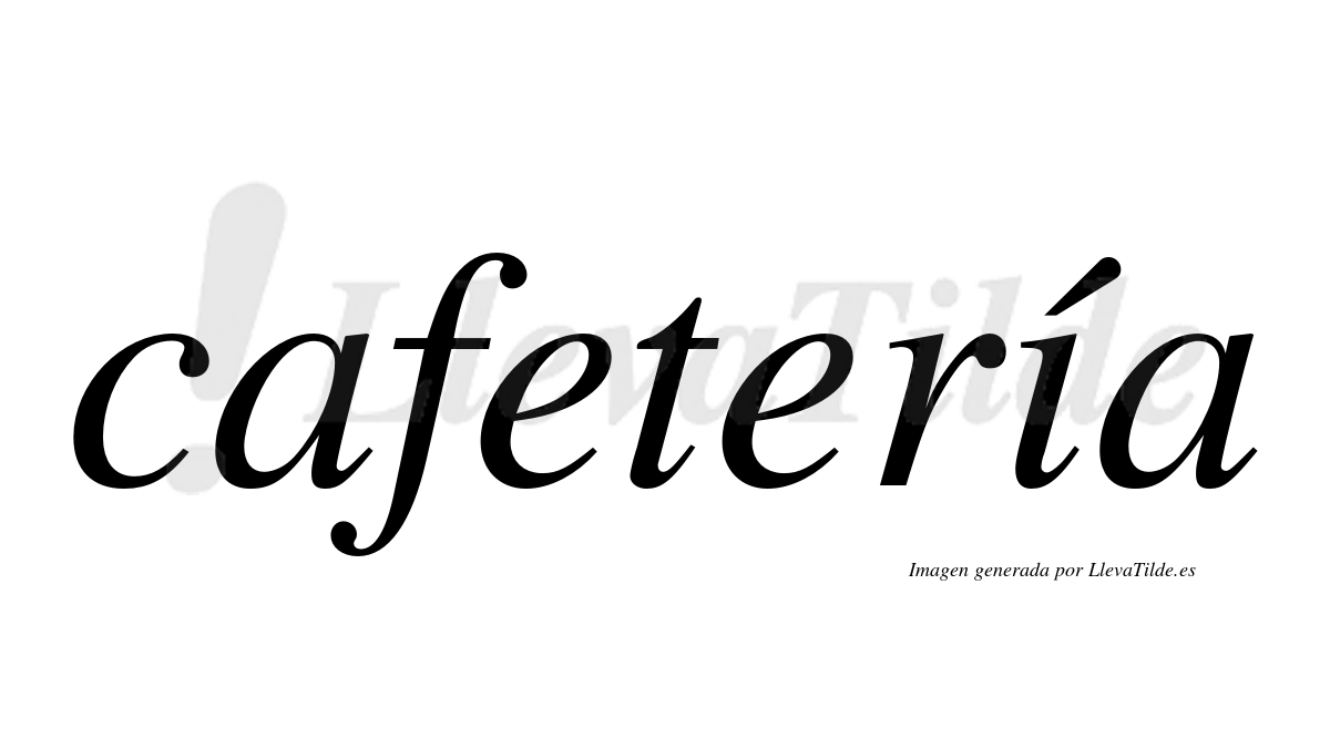 Descobrir 53+ imagem palabra cafeteria Abzlocal.mx