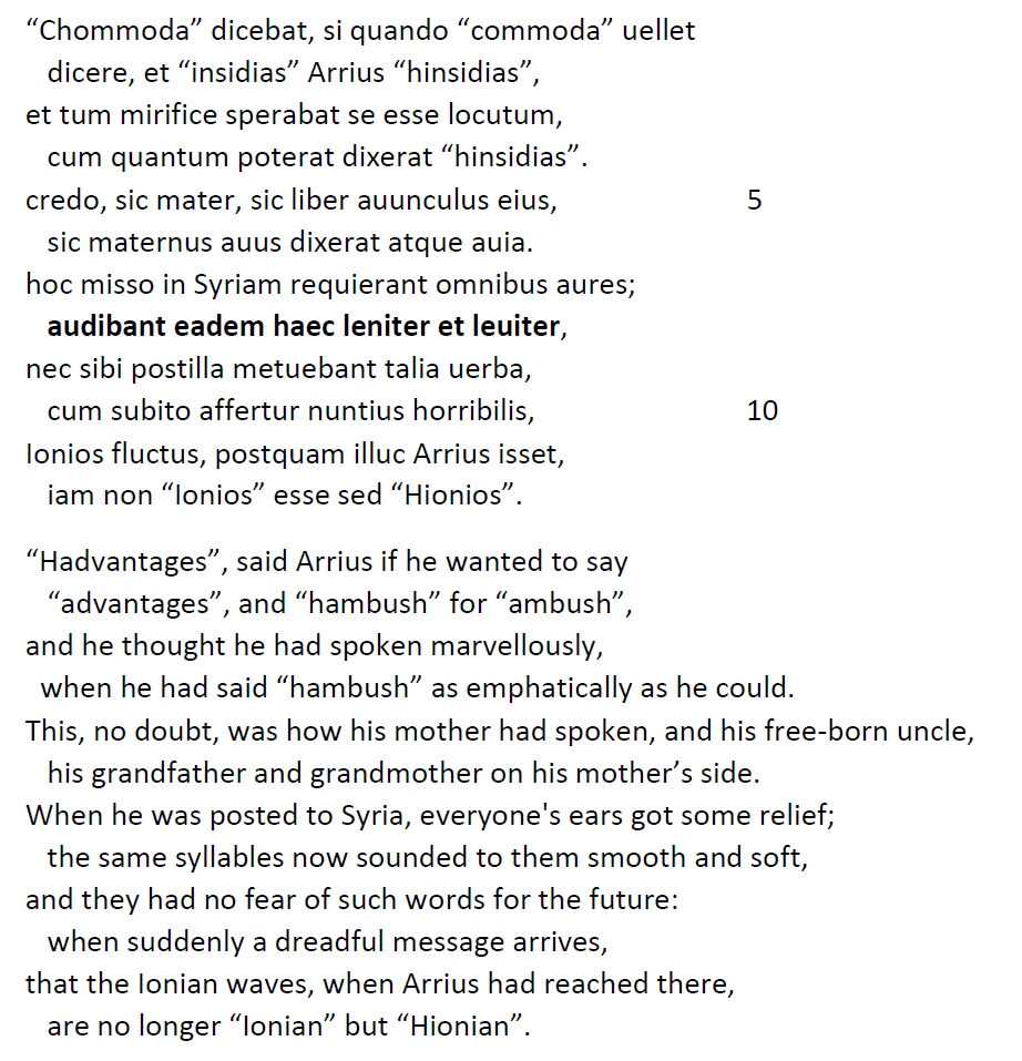 Roman Poetry Lugubelinus - 