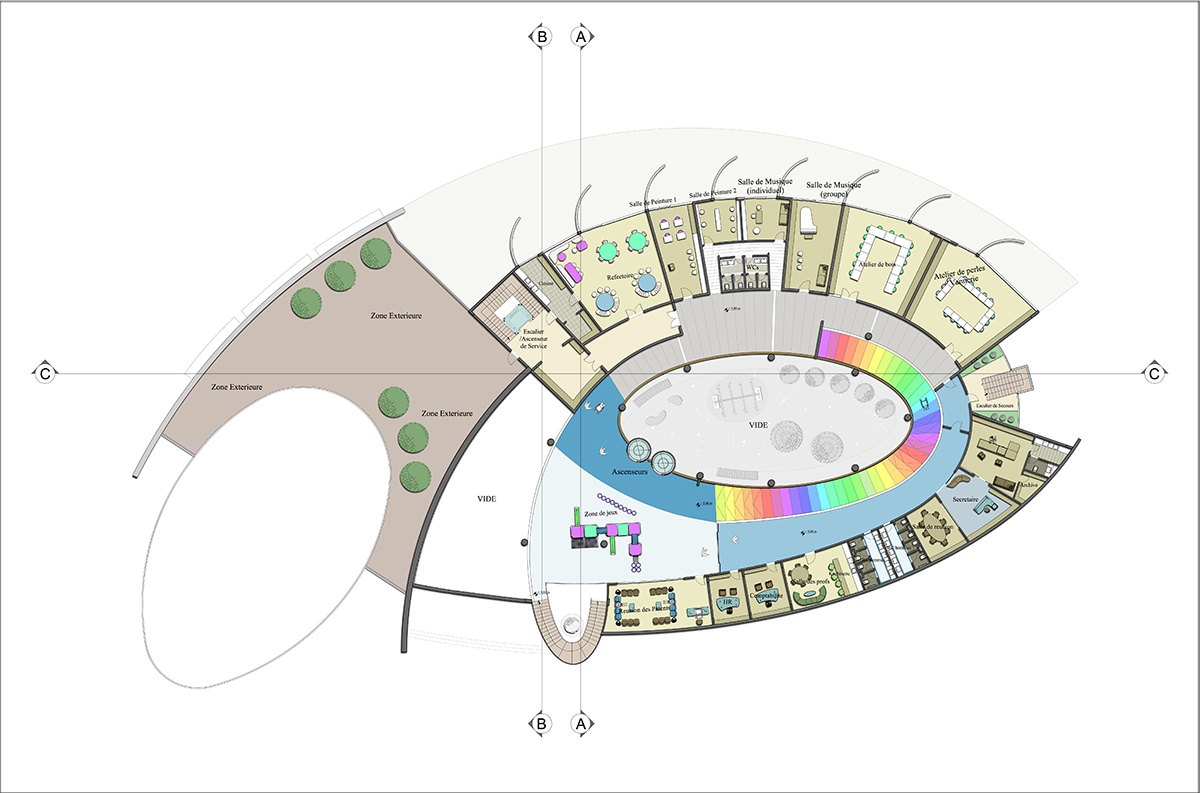 Autism Center LL Interiors Studio