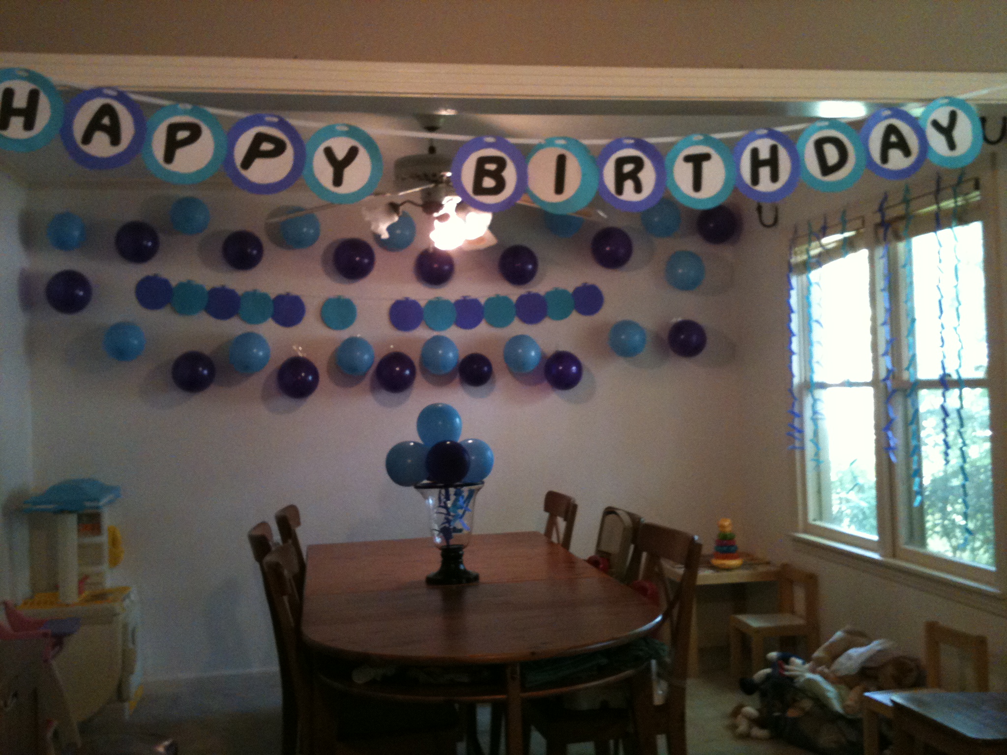 Color Themed Birthday Party Love, Laughter, Life, and Laundry