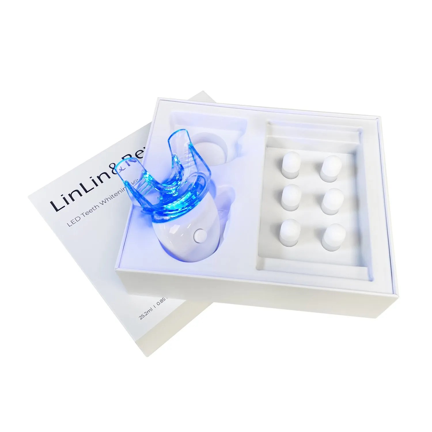 Private Label OEM Wholesale Teeth Whitening Pods LED light New PAP+