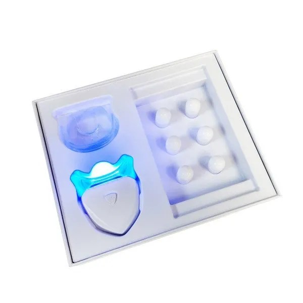 Private Label OEM Wholesale Teeth Whitening Capsules LED light Timer
