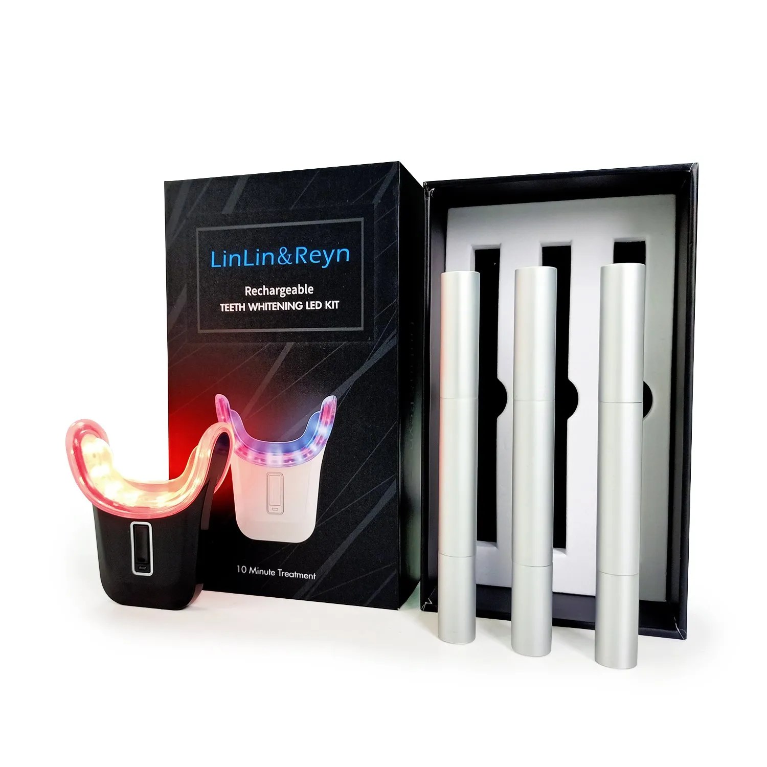 New Hot Selling Teeth Whitening Kit Rechargeable Smart USB LED Light