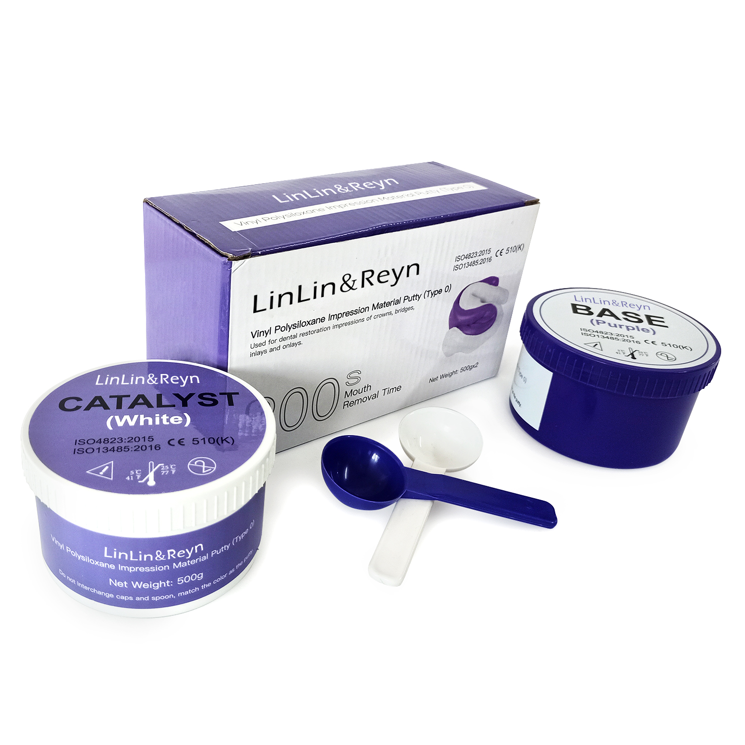 Private Label OEM Wholesale Professional Material Highcapacity Big Jars Dental Putty Silicone