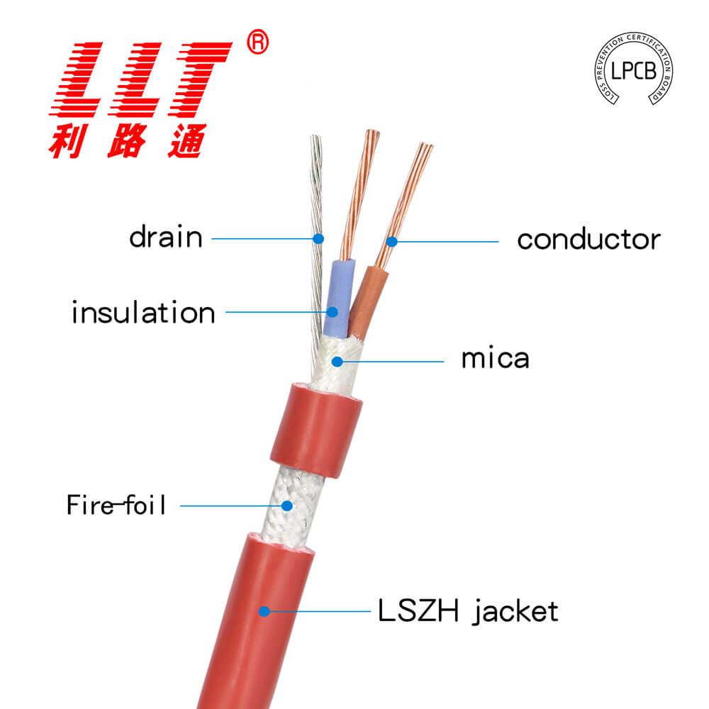 2×1.5mm2 stranded FIRE Resistant cable