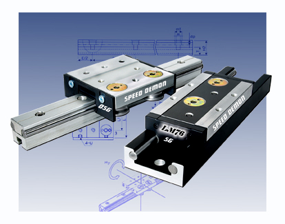 Motion Control - Linear Guide Systems Move 1200 Lb. Loads At Speeds Of