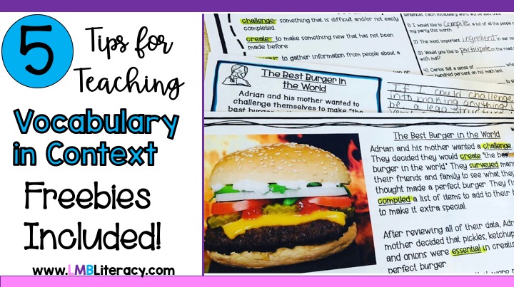 Vocabulary in Context: How to Teach it and Why it Works - LMB Literacy