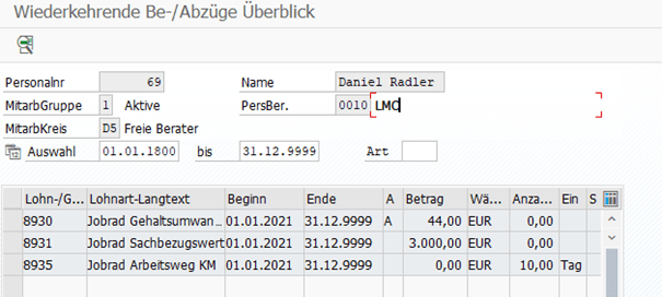 Fahrrad Leasing in SAP HCM umsetzen LM Consulting