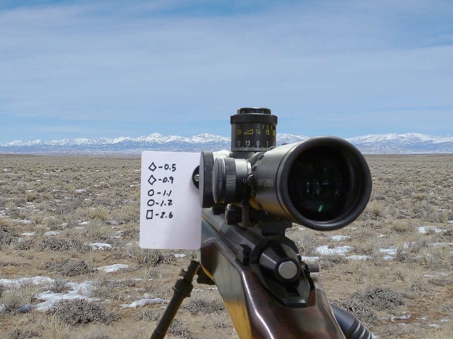 LMF Rifle Scope Drop (DOPE) Card Holder