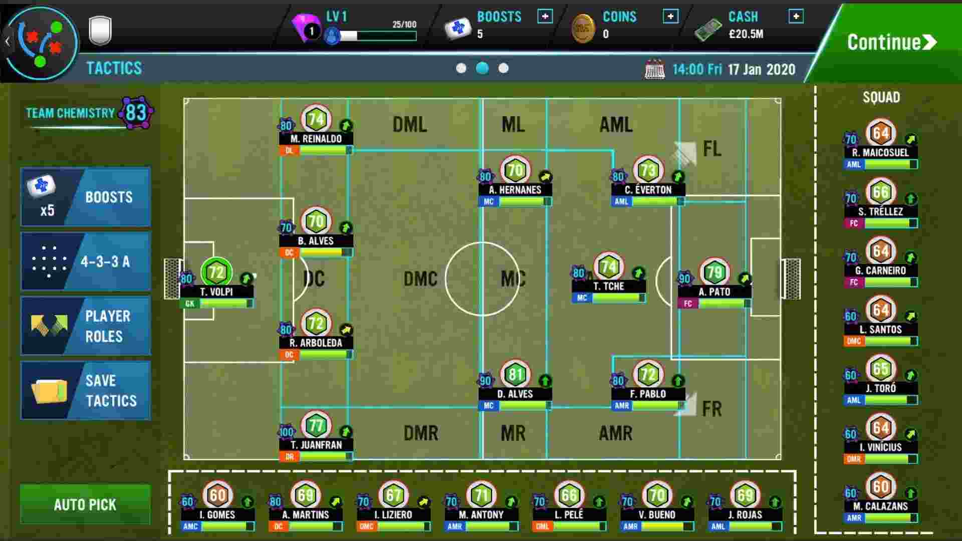 Football Manager 2021 Mobile Mod APK 12.3.1 (Free Shopping, Remove license)