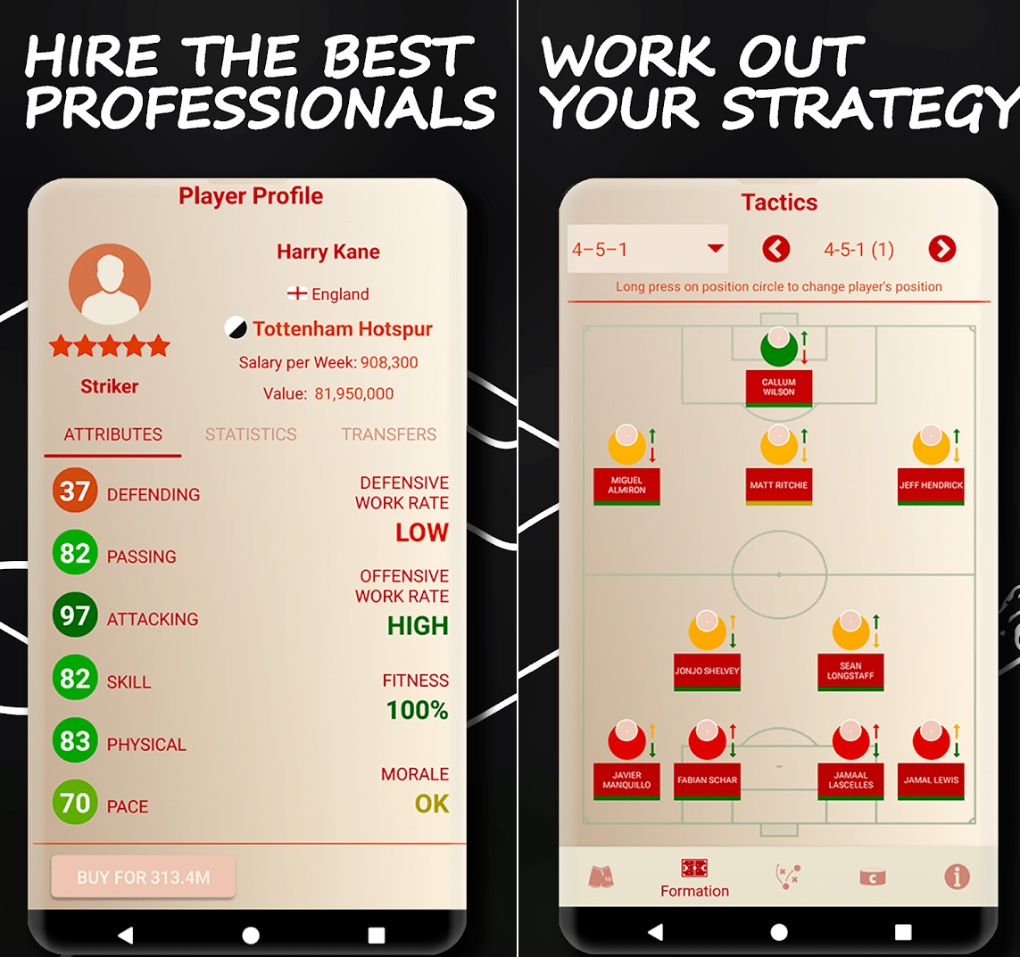 Be the Manager 2021 Mod APK 2.0.1 (Unlimited Money)