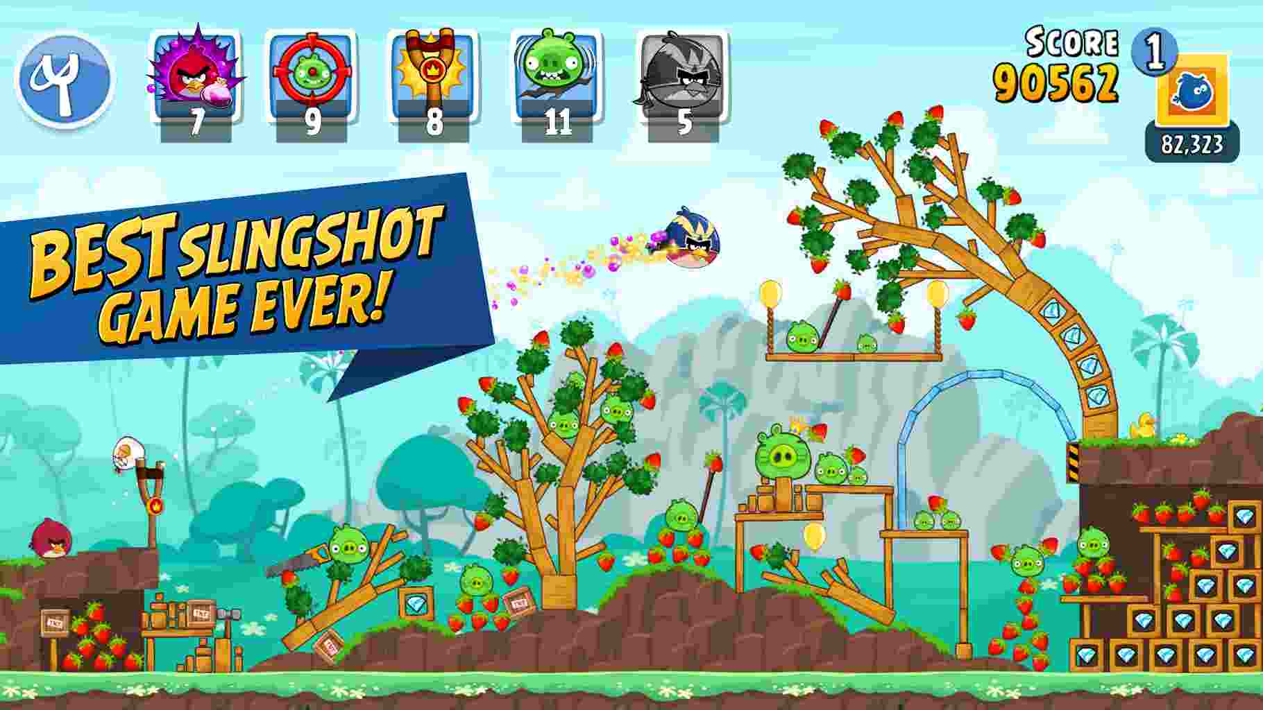 Angry Birds Friends Mod APK 10.4.1 (Menu, Vô hạn Booster, Mở Khóa)