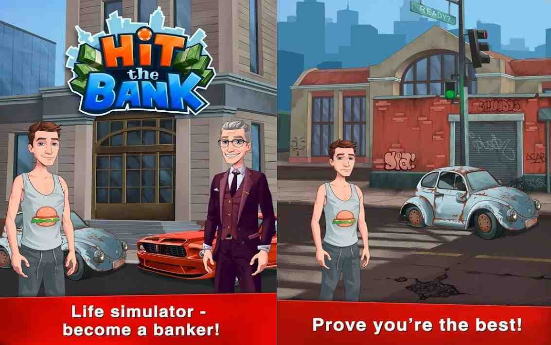 Hit The Bank Mod APK 1.7.7 (Unlimited Money) LMHMOD Download Mod