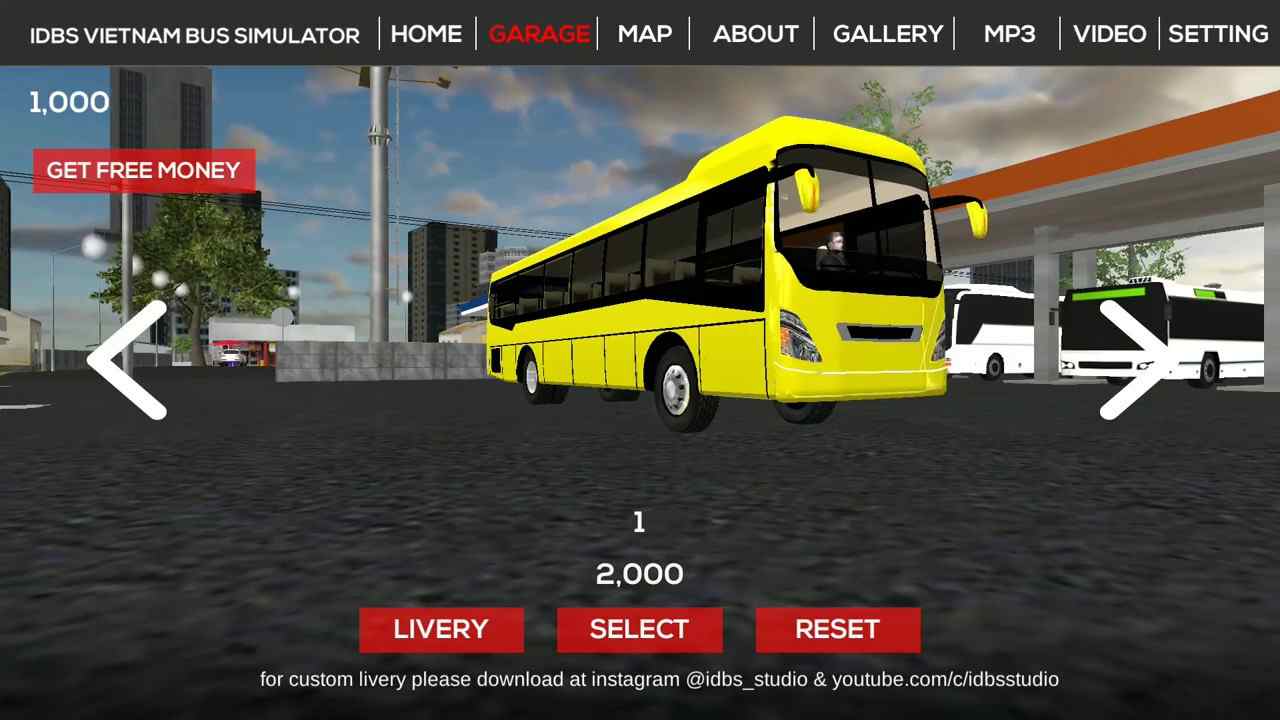 IDBS Bus Simulator Mod APK 7.1 (Menu, Unlimited Money)