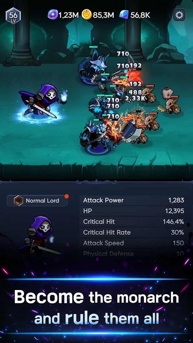 Tải game Shadow Knights Idle RPG Mod APK 43 (Vô Hạn Vàng, Kim Cương)
