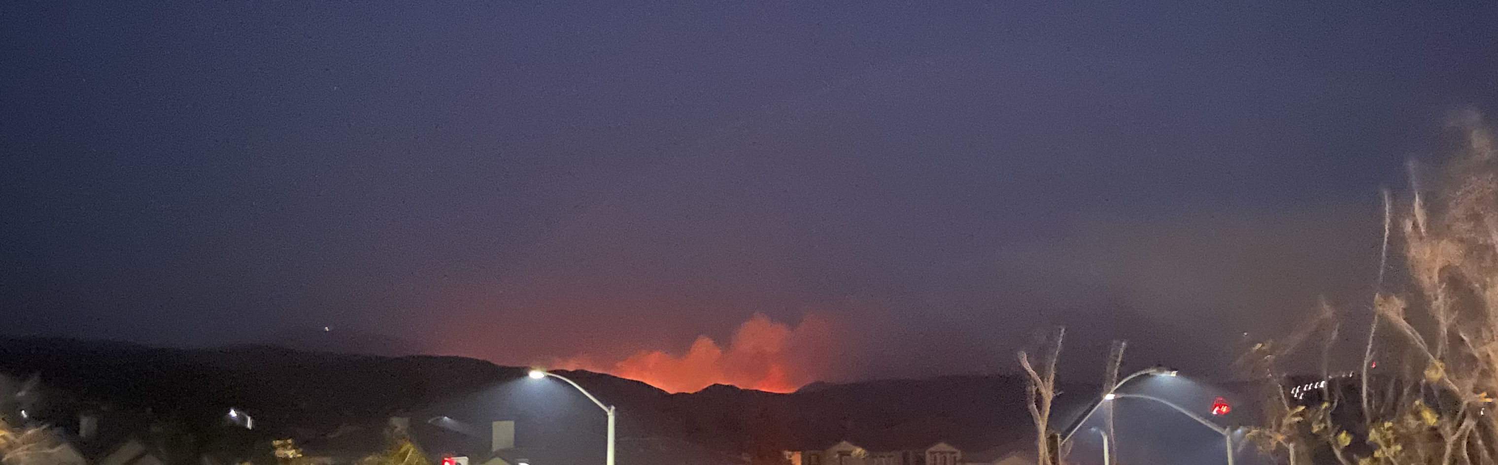 Fire Erupts in Silverado Canyon During Santa Ana Wind Event La Mirada