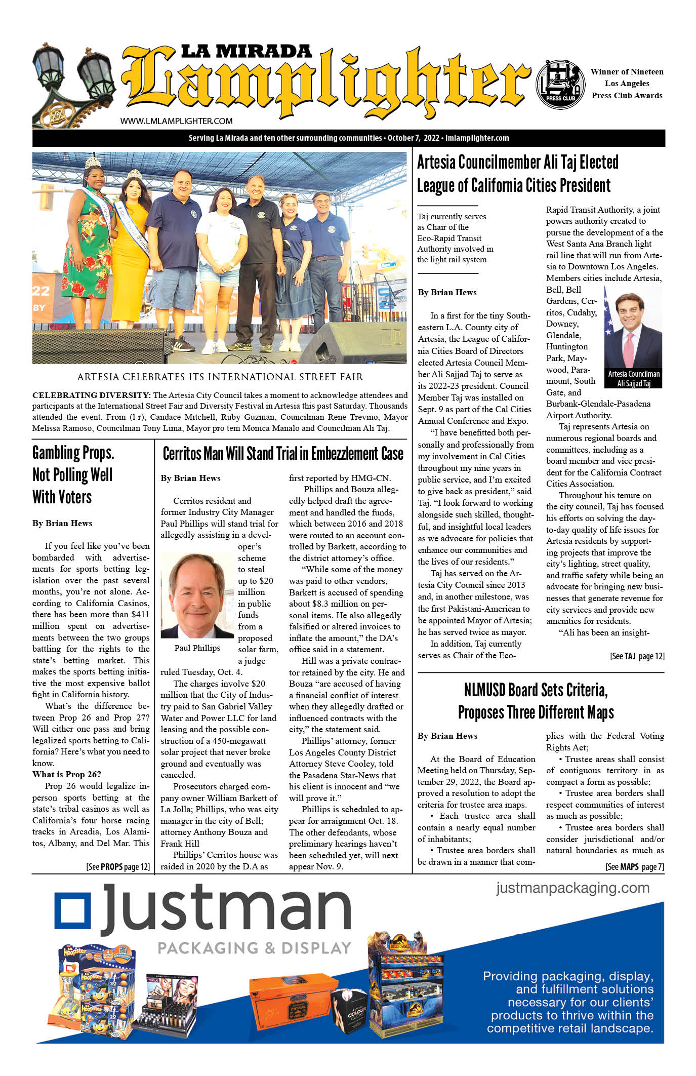 October 7, 2022 La Mirada Lamplighter eNewspaper La Mirada Lamplighter