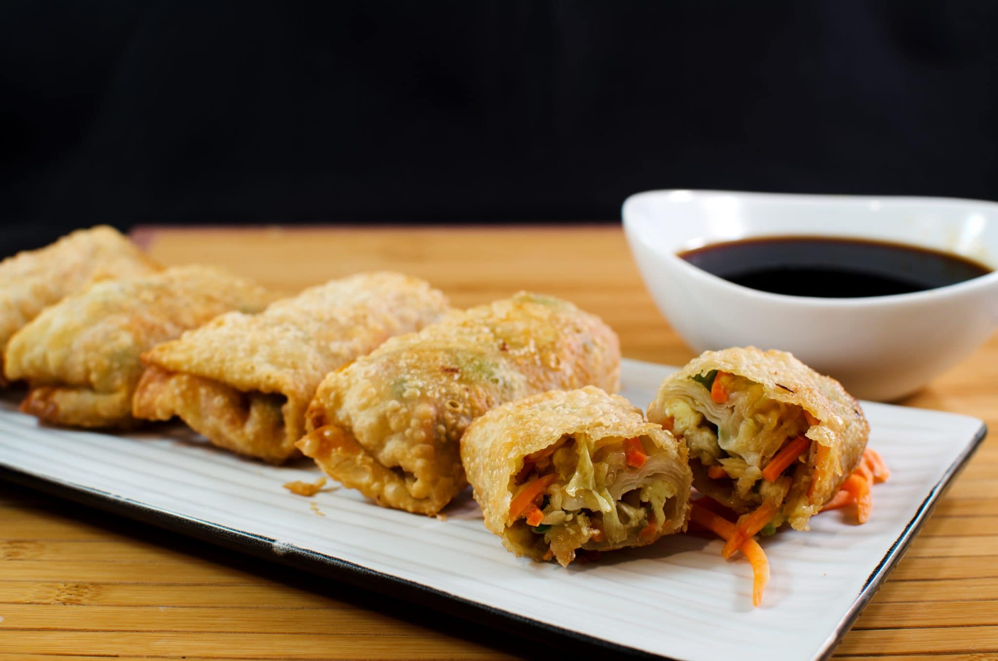 Vegetarian Eggrolls Like Mother, Like Daughter